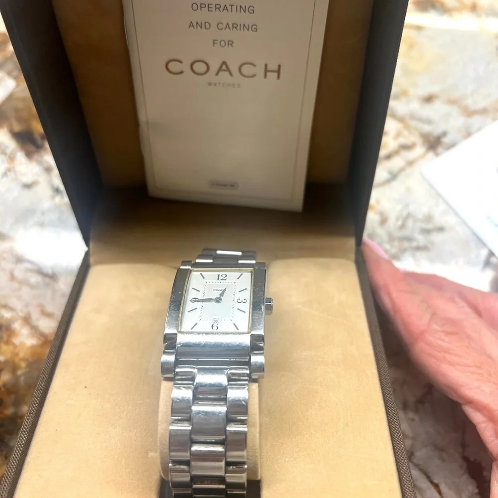 Coach Silver Watch - Picture 3 of 15